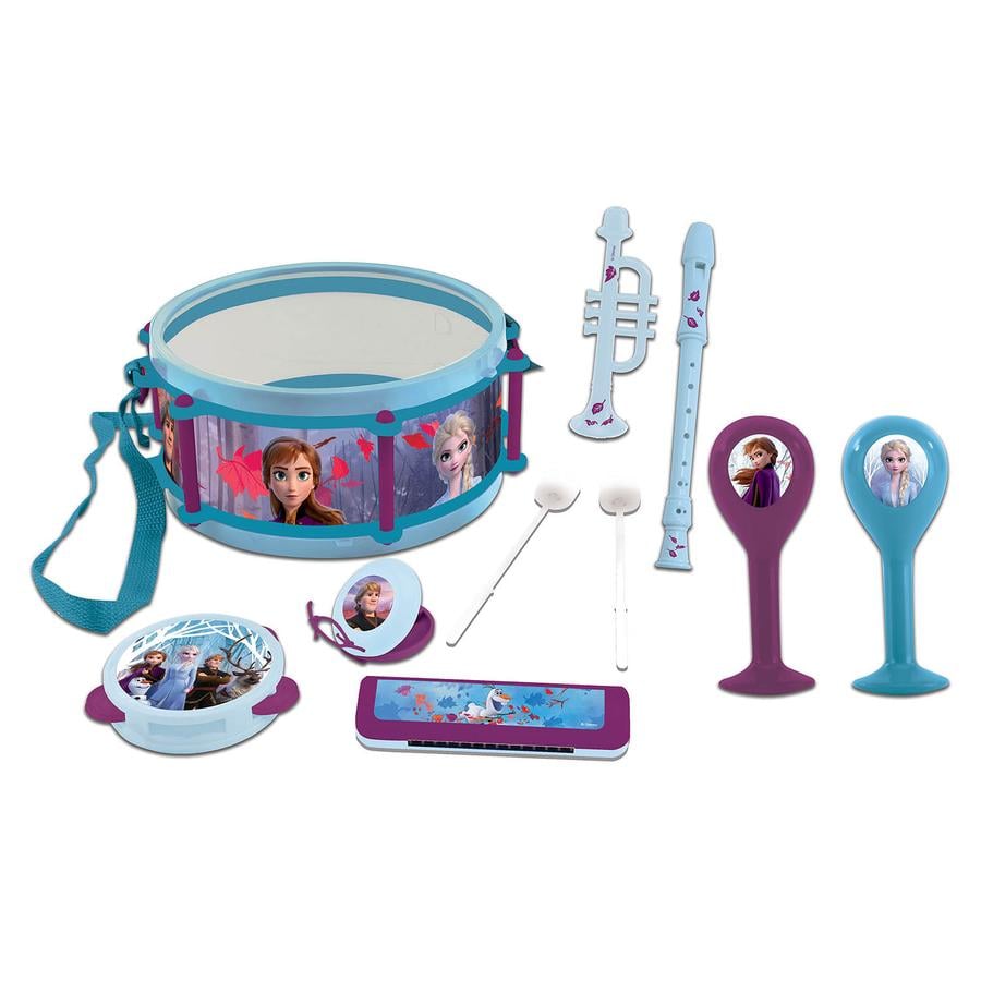 LEXIBOOK Disney The Ice Queen Music Set avec sept instruments