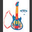 LEXIBOOK Paw Patrol elektroninen kitara, jossa on mikrofoni, lasit, ääni- ja valoefektit. 
