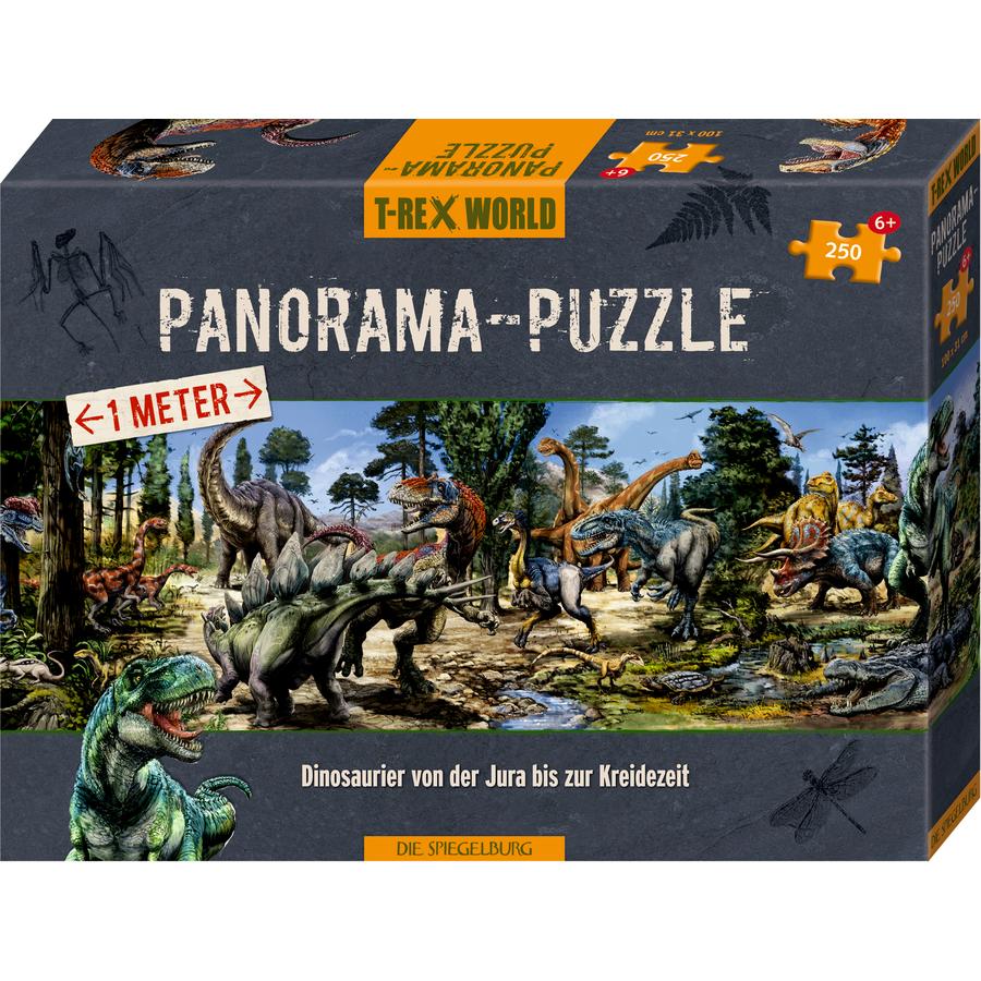 SPIEGELBURG COPPENRATH Panorama Puzzle T-Rex World (250 deler)