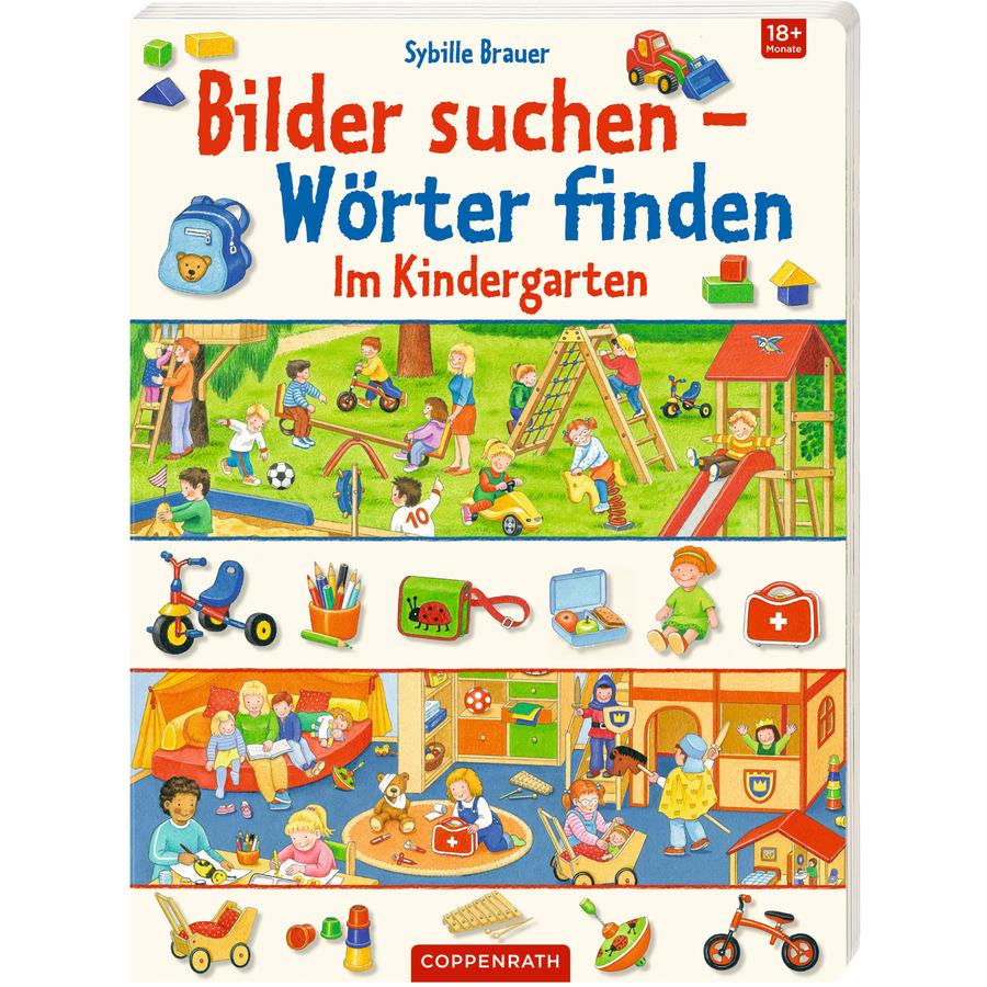 SPIEGELBURG COPPENRATH Bilder suchen - Wörter finden: Im Kindergarten