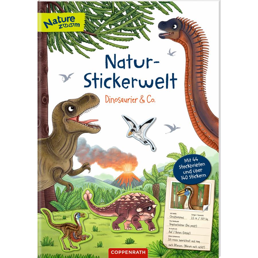 SPIEGELBURG COPPENRATH Natur-Stickerwelt: Dinosaurier & Co. (Nature Zoom)