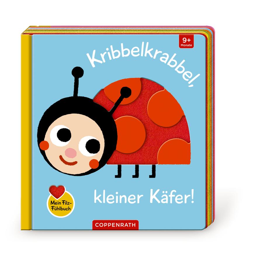 SPIEGELBURG COPPENRATH Mein Filz-Fühlbuch: Kribbelkrabbel, kl. Käfer! (Fühlen & begreifen)