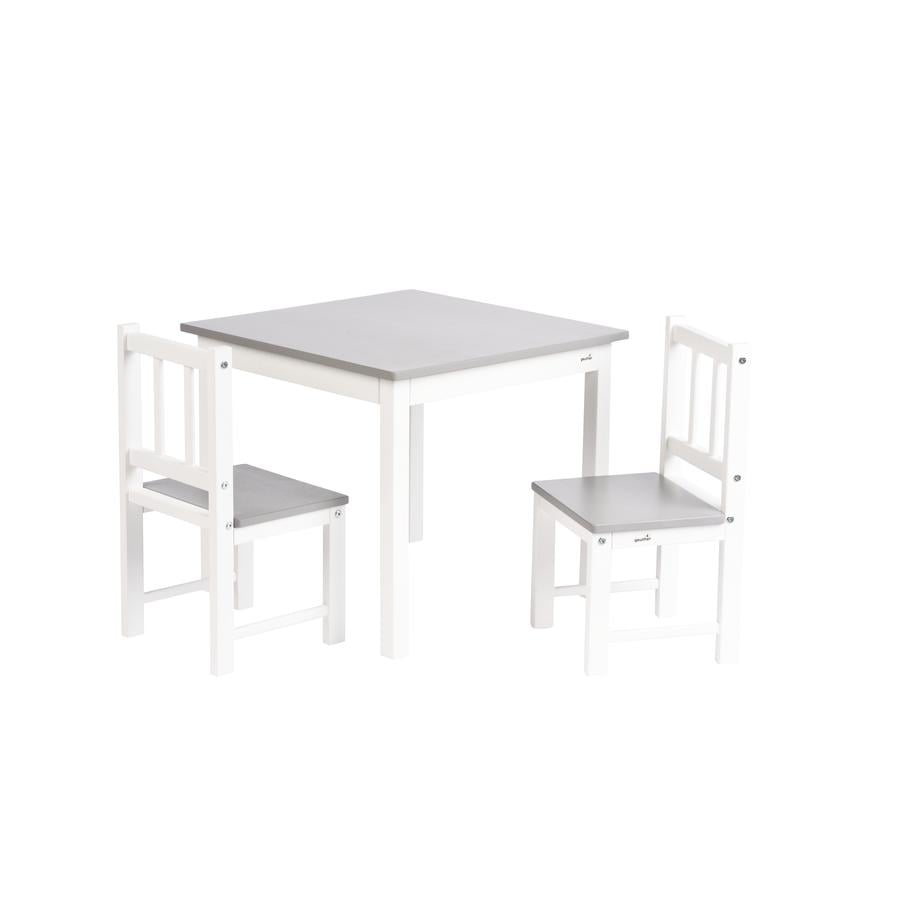 geuther Set tavolo per bambini Activity, bianco/grigio