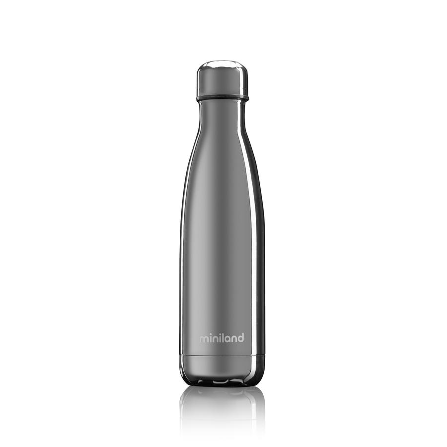 miniland Bouteille thermos deluxe silver avec effet chrome 500ml 