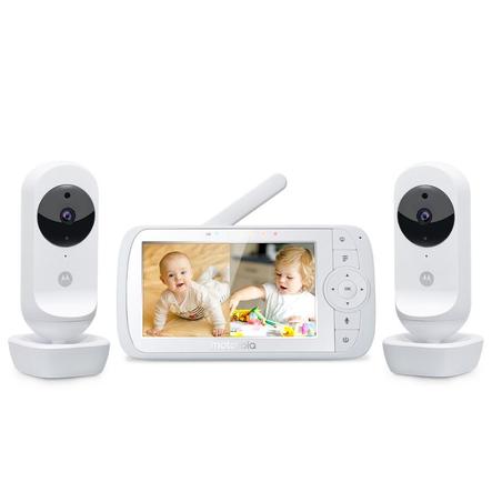 Motorola Babyphone vidéo numérique VM35-2 Twin écran couleurs 5,0" LCD