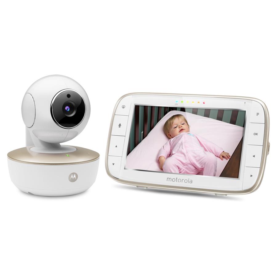 Motorola WLAN Baby Monitor VM855 Connect med 5,0-tums LCD-färgskärm