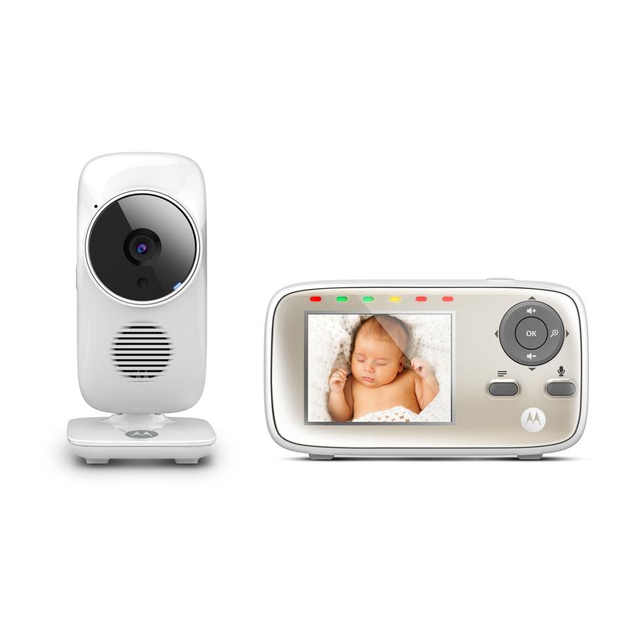 "Motorola Video babymonitor VM483 med 2,8"" LCD-fargeskjerm"