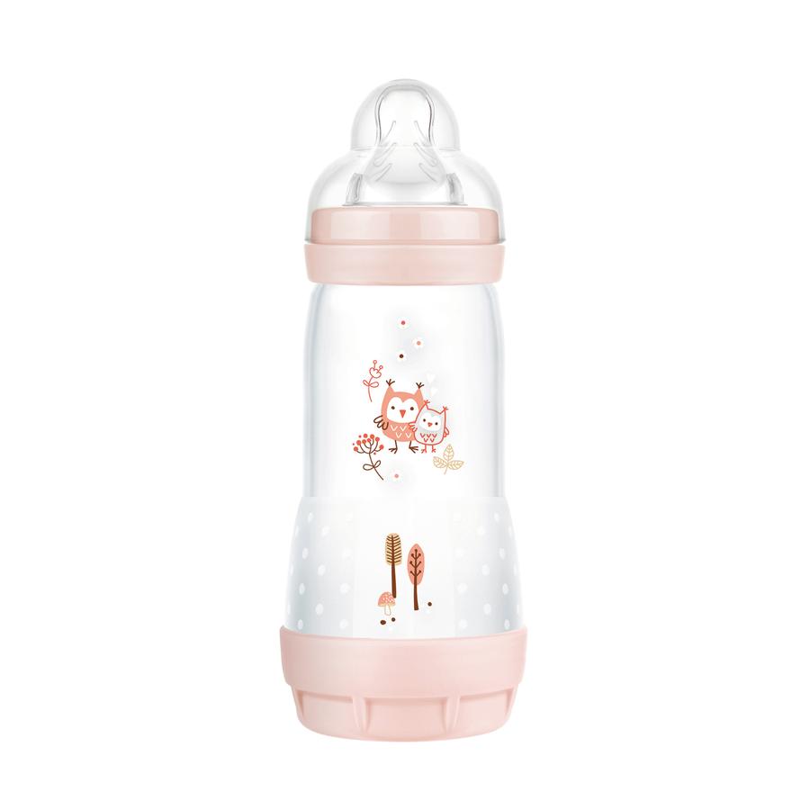 MAM Babyflasche Easy Start Anti-Colic, 320 ml ab  4+ Monate, Eule