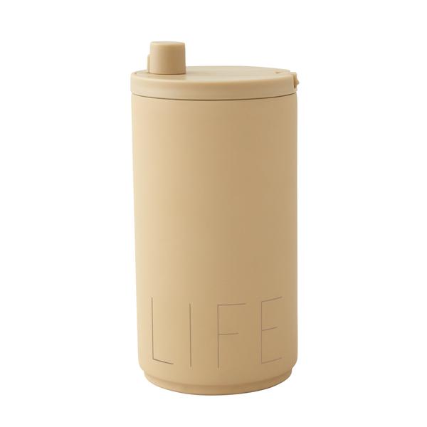 Design Letters Mug Travel life beige 350 ml