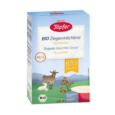 Töpfer Bio-Ziegenmilchbrei Buchweizen 200 g ab dem 6. Monat