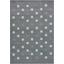 LIVONE Tapis enfant Happy Rugs BUBBLES gris argenté menthe 100x160 cm