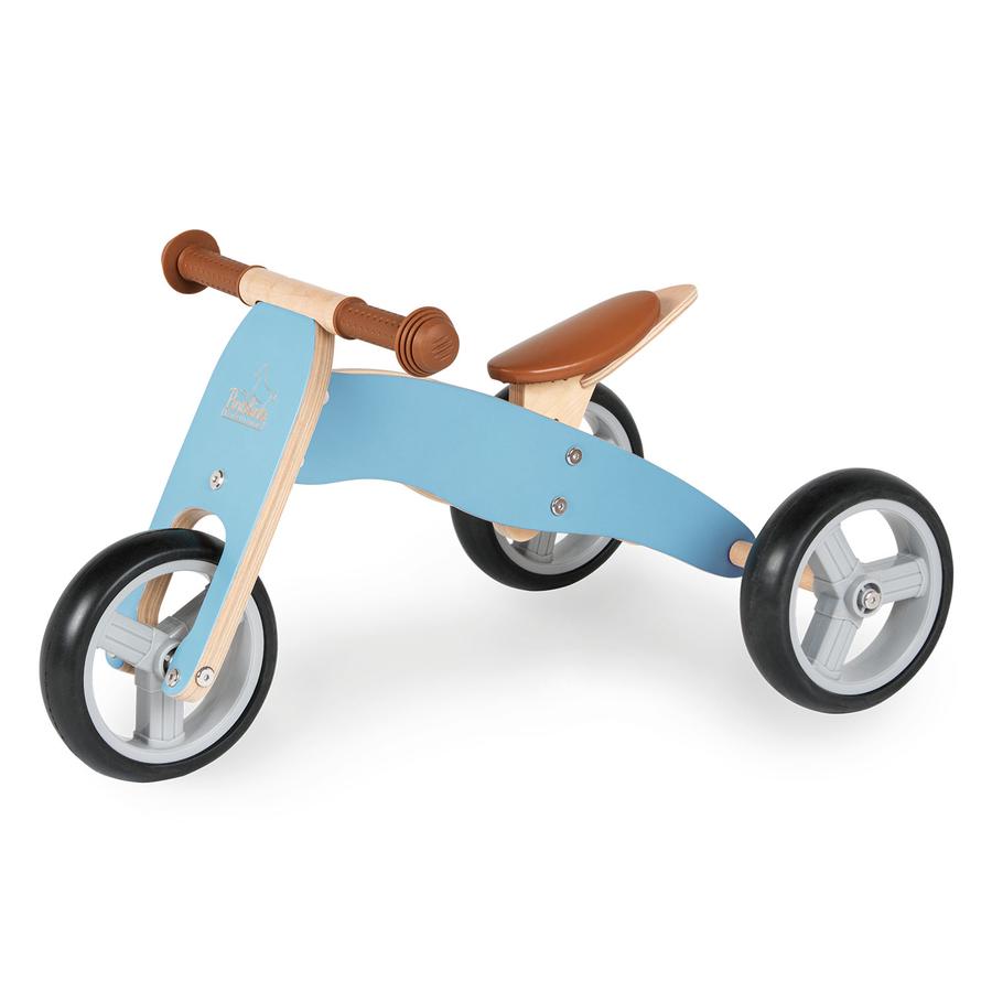 Pinolino Triciclo sin pedales Mini Charlie azul/madera