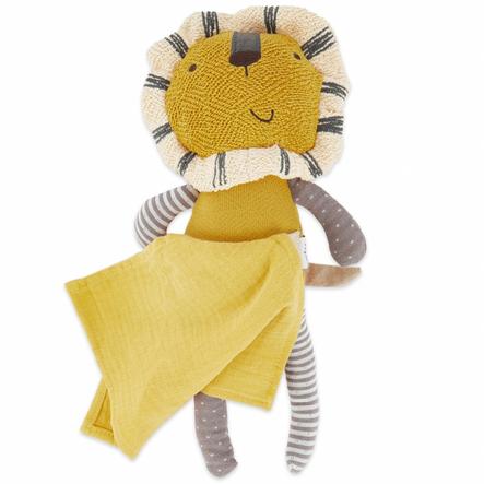 Bieco Peluche Lion Et Doudou Roseoubleu Fr