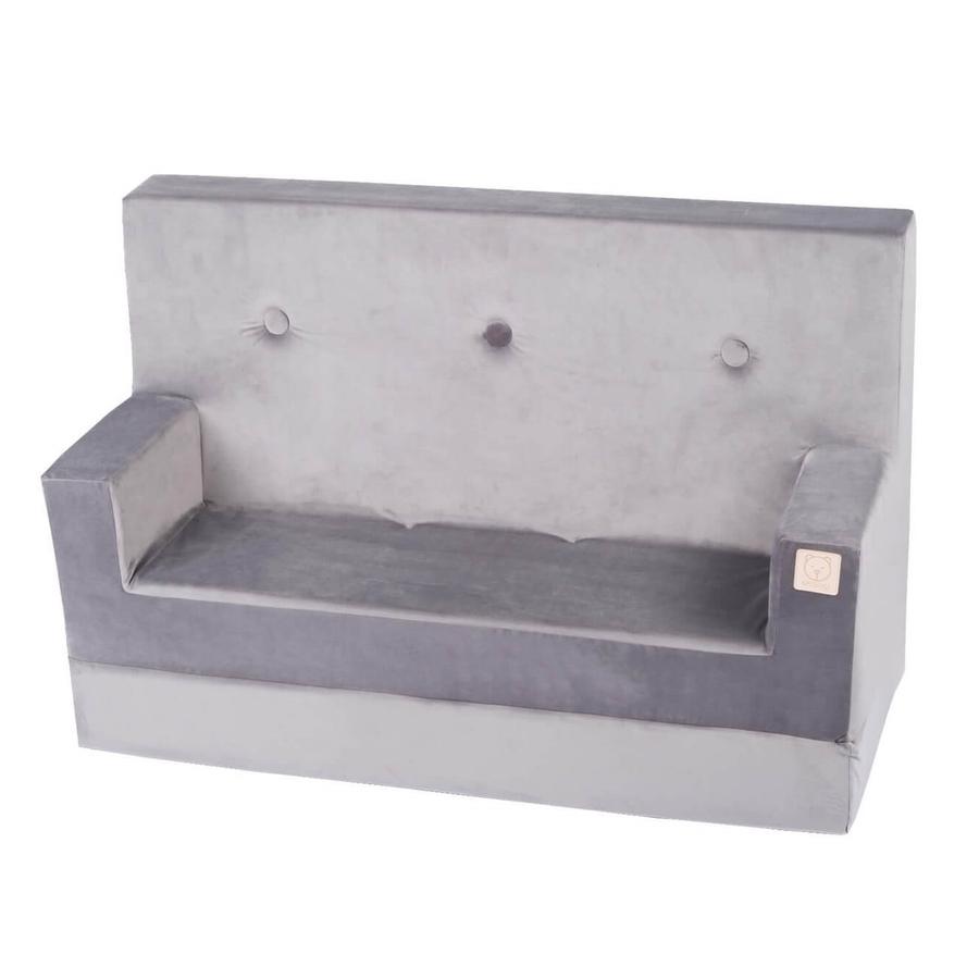 MISIOO Foldie Sofa mit Armlehnen, grau