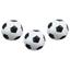 LENA ® myke fotball-baller med 3 svart og hvite 10 cm
