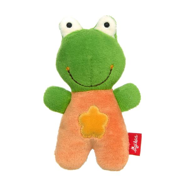 sigikid ® Rattle Frog Red Stars 