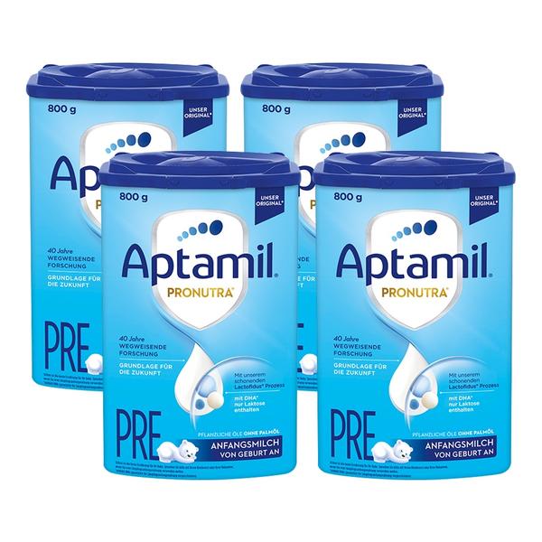 Aptamil Anfangsnahrung Pronutra PRE ADVANCE 4 x 800 g ab der Geburt
