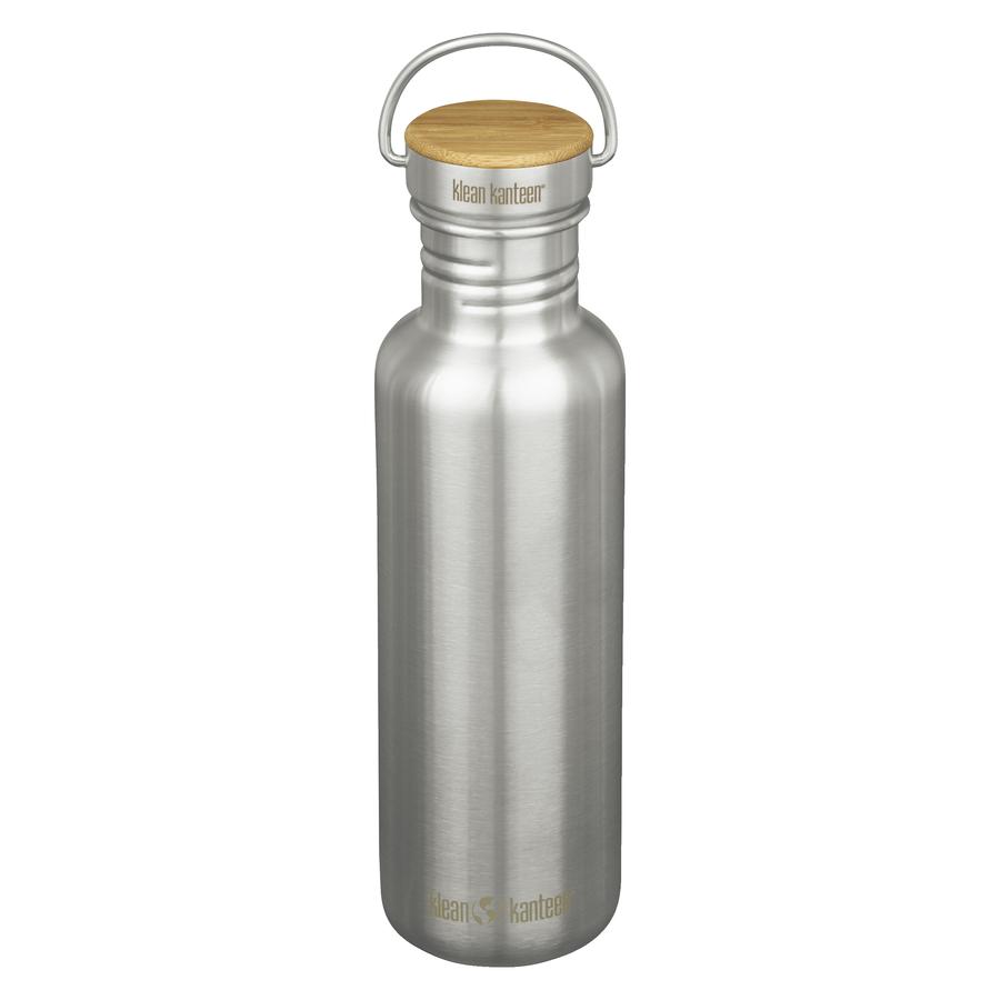 klean kanteen ® Drikkeflaske Reflect 800ml med bambus skrukork - rustfritt stål