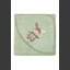 Sterntaler Badehåndklæde med hætte Emmilius lysegrønt 100 x 100 cm
