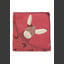 Sterntaler Ręcznik kąpielowy z kapturem Emmily jasnoczerwony 100 x 100 cm