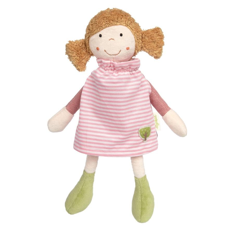 sigikid® Puppe mit rosa Kleid Green Collection