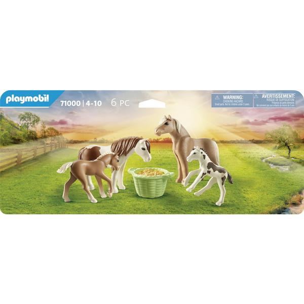 PLAYMOBIL  ® To Island Ponyer med føl