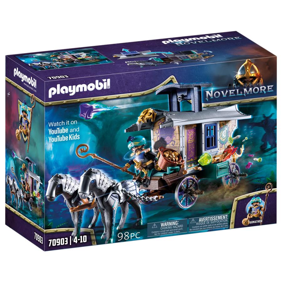 PLAYMOBIL  ® Novelmore Violet Vale - Obchodní kočár