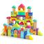 Top B right   Toys® Byggeklodssæt med træ- og bløde byggeklodser, 80 stk.