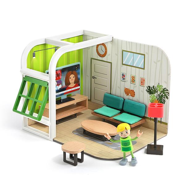 Top B right   Toys® Kevins gezellige woonkamer