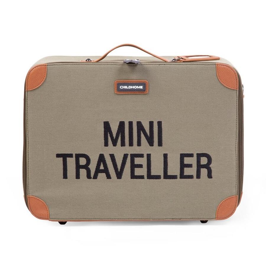 CHILDHOME Kinderkoffer Mini Traveller canvas khaki