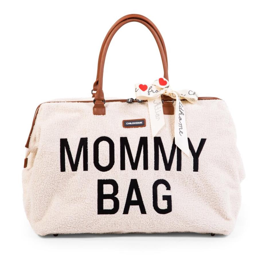 CHILD HOME Mommy Tas Teddy oud wit