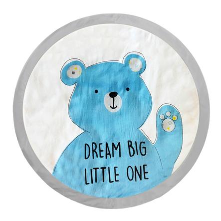 DREAM gro Playmat Blauw Bear beide zijden