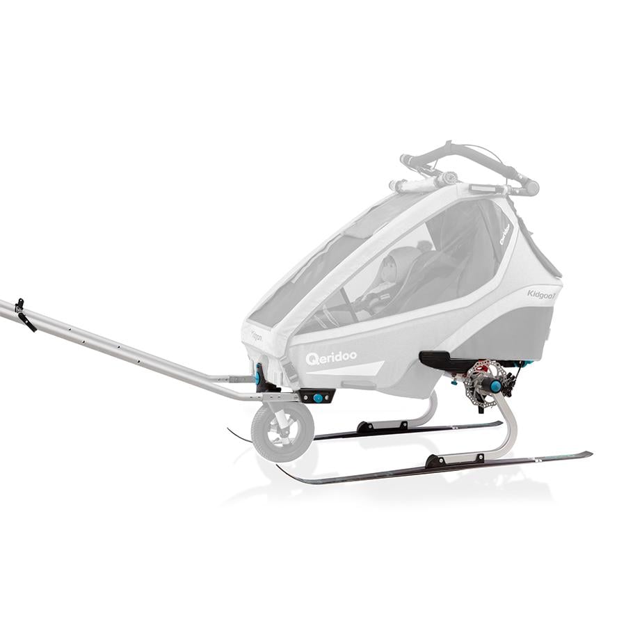 Qeridoo® Kit ski pour remorque vélo enfant Kidgoo, Sportrex 2020