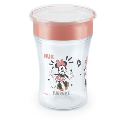 NUK Trinklernbecher Magic Cup Minnie Mouse mit 360°-Trinkrand ab dem 8. Monat, 230 ml rot