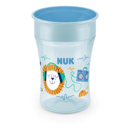 NUK Drinkbeker Magic Beker 230 ml 360° drinkrand in blauw