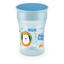 NUK Taza para beber Magic Taza de 230 ml con borde para beber de 360° en azul