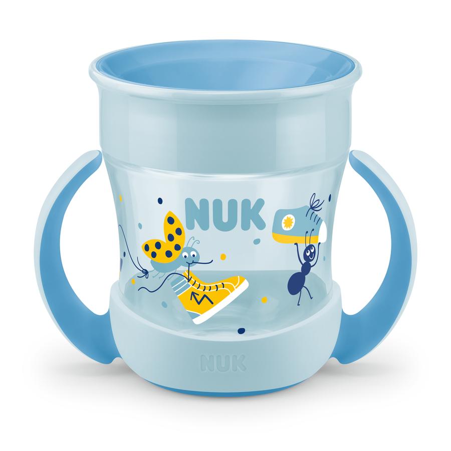 NUK Tasse à bec Mini Magic Cup 160 ml 6 mois et +, bleu