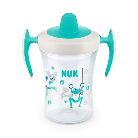 NUK Trainer Cup 230ml weiche Trinktülle, auslaufsicher ab 6 Monaten petrol