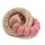 The Cotton Cloud Silicone Teething Ring Round Wild Rose