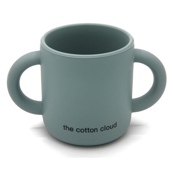 the cotton cloud Trinklernbecher aus Silikon Jade