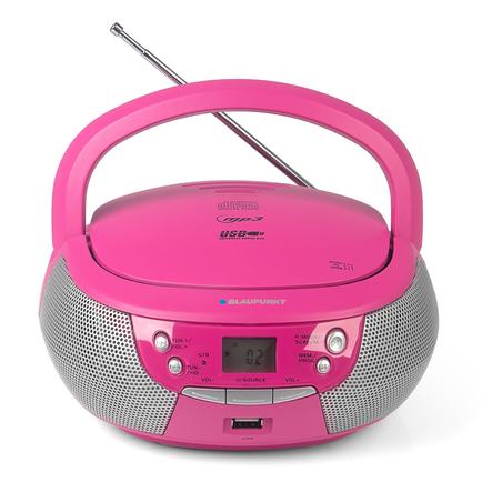 BLAUPUNKT Boombox mit CD und USB, pink