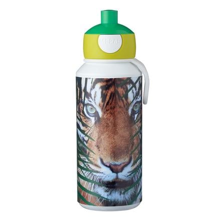 MEPAL Botella para beber Pop-up Campus 400 ml - Animal Planet Tiger 