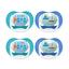 Philips Avent Schnuller ultra air SCF080/03 Collection Happy 6-18m Boy Mama/Boat im Doppelpack

