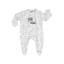 JACKY pyjama 1-osainen ZEBRA harmaa melange kuvioitu kuviollinen