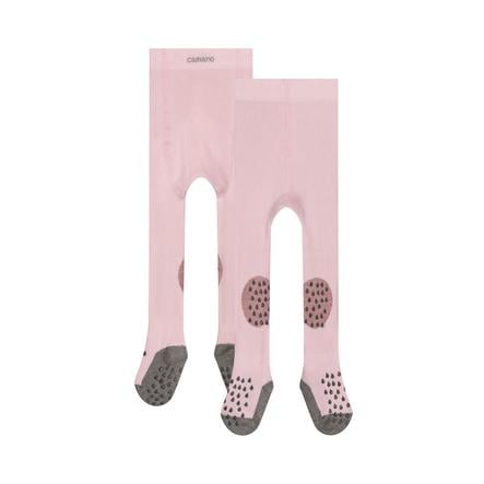 Camano Tights Baby ca-soft organic ABS pink melange