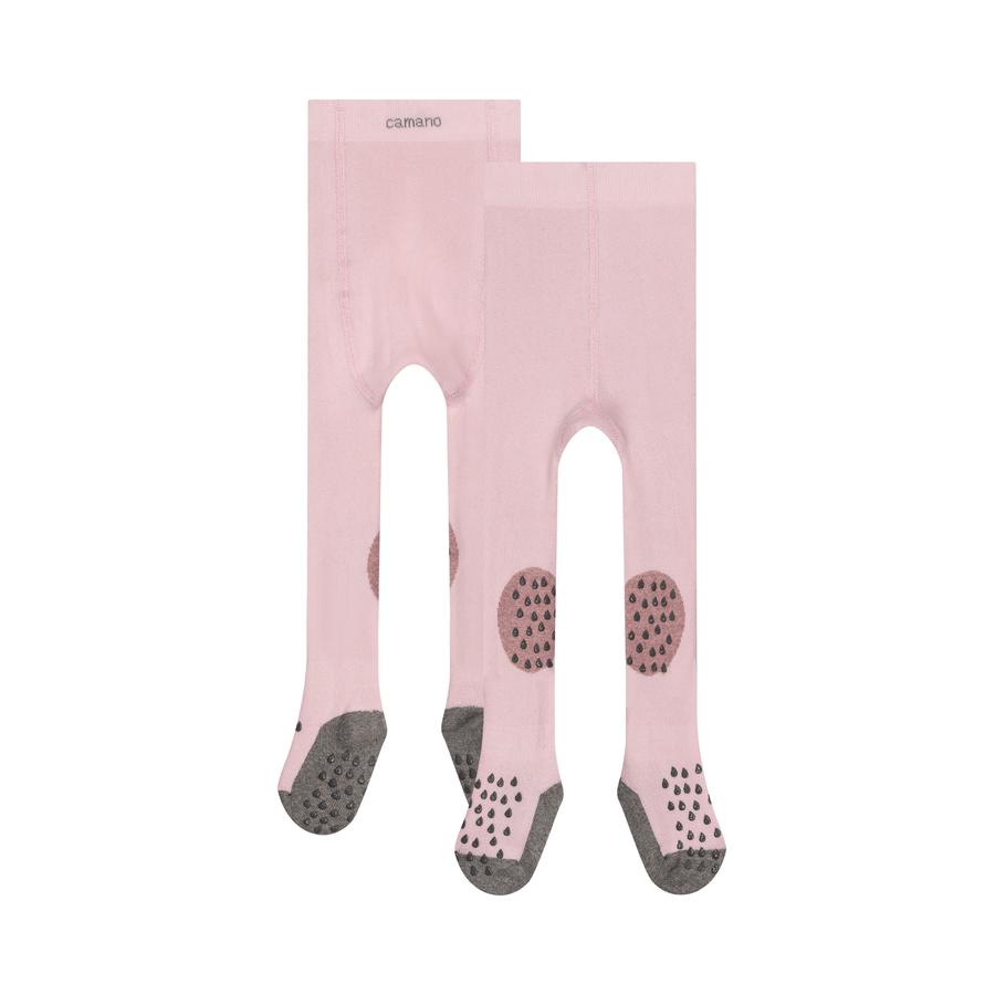 Camano Tights Baby ca-soft organic ABS pink melange