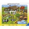 Ravensburger Rahmenpuzzle - Tierfamilien 33 Teile