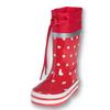 Playshoes Gummistiefel Punkte rot