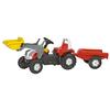 ROLLY TOYS Traktor met Aanhanger-3