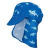 PLAYSHOES Boys UV-bescherming Zonnepetje Haai marine